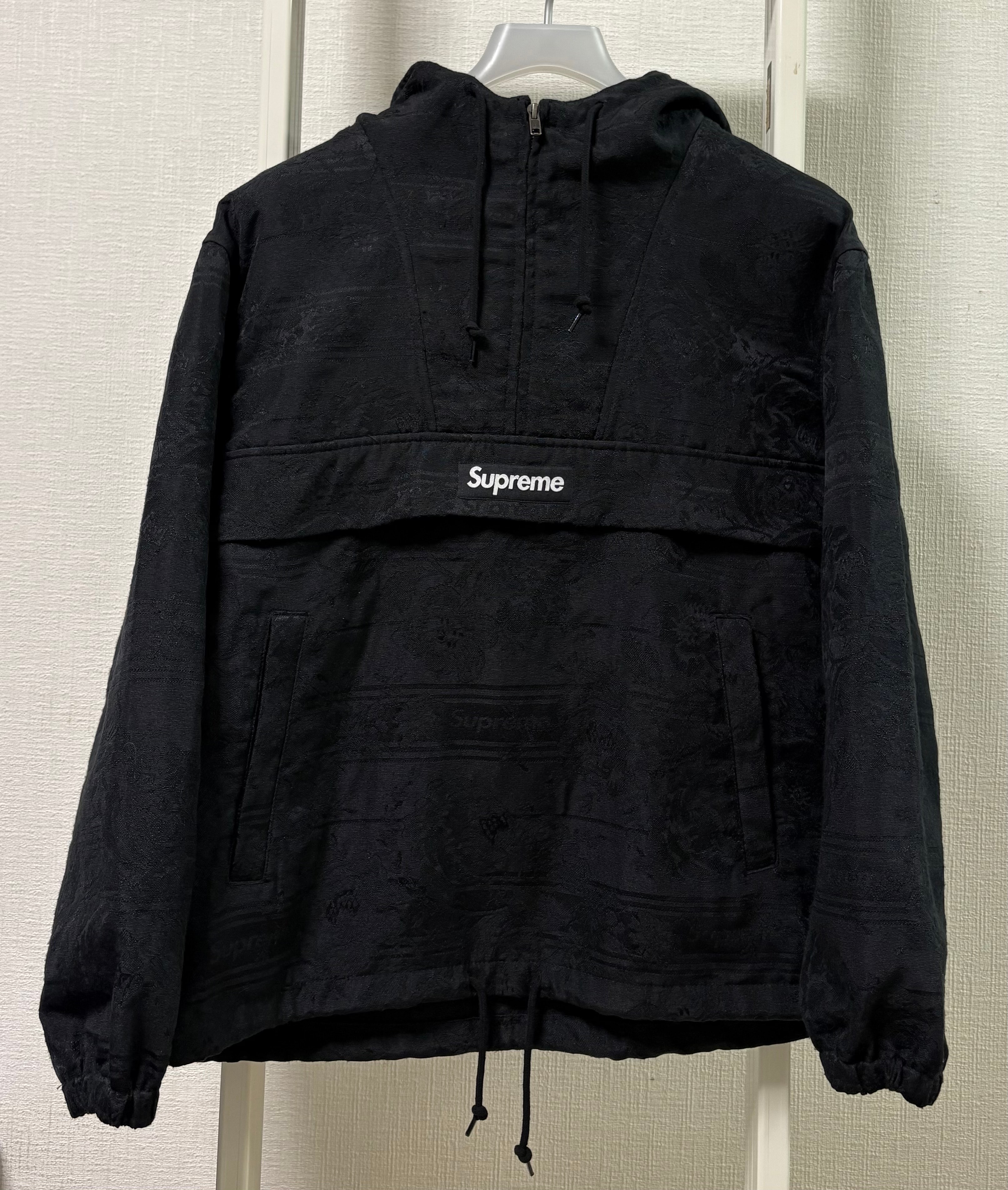 Supreme Floral Tapestry Anorak "Black"