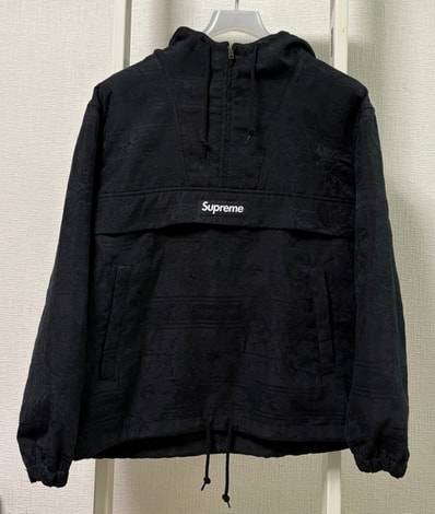 Supreme Floral Tapestry Anorak "Black"