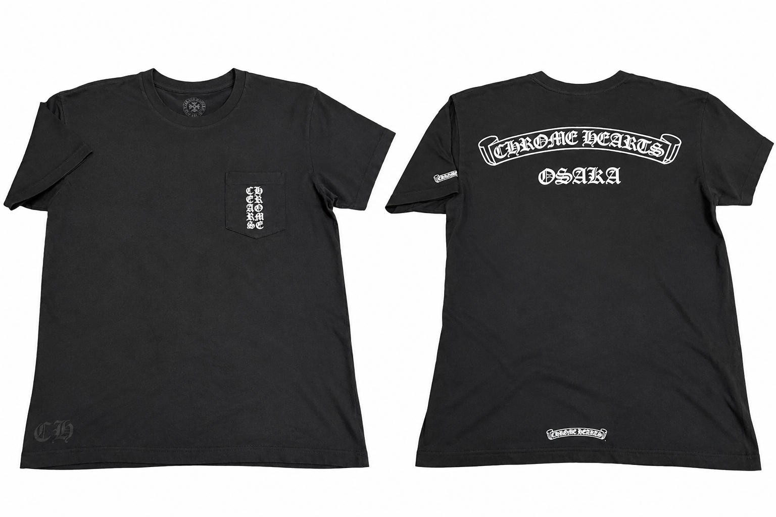 Chrome Hearts Osaka Exclusive Scroll S/S T-Shirt "Black"