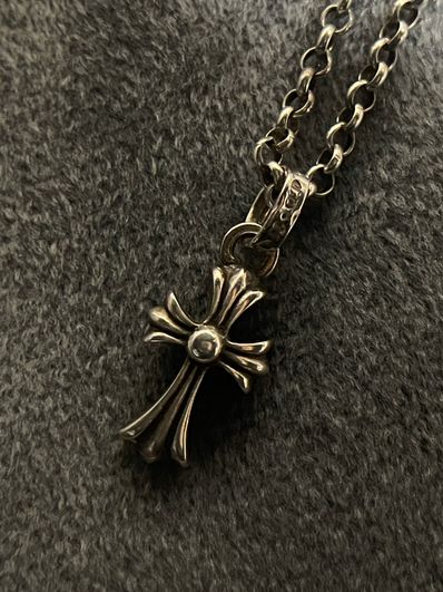 Chrome Hearts CH Cross Baby Fat Charm "Silver"