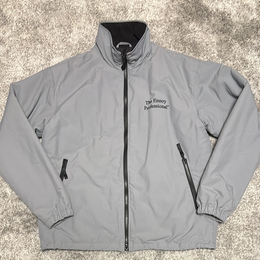 ENNOY x Stylistshibutsu 23AW Belongings Nylon Padded Jacket "Frost Gray"