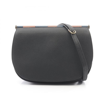 エルメス HERMES ソー エルメス25 ショルダーバッグ バッグ トゴ / シェーブル トゴ D刻印(2019年製造) レディース ブラック系 【中古】