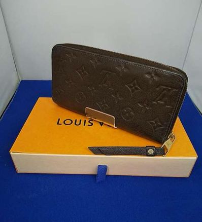 Louis Vuitton Monogram Empreinte Zippy Wallet "Tail"