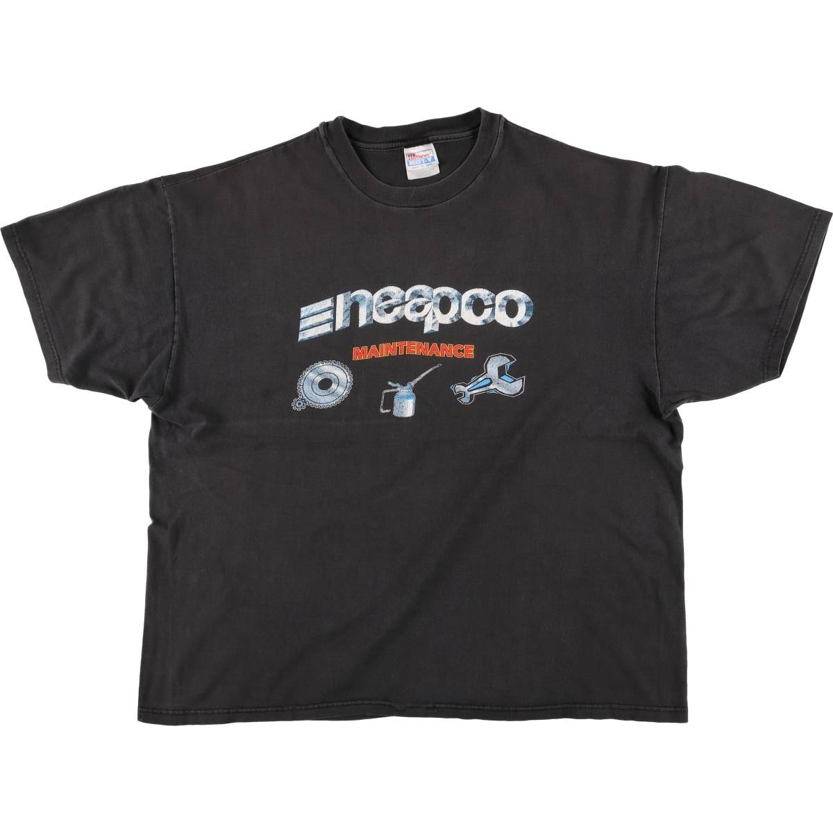 古着 ヘインズ Hanes BEEFY-T プリントTシャツ メンズXXL相当/eaa568021