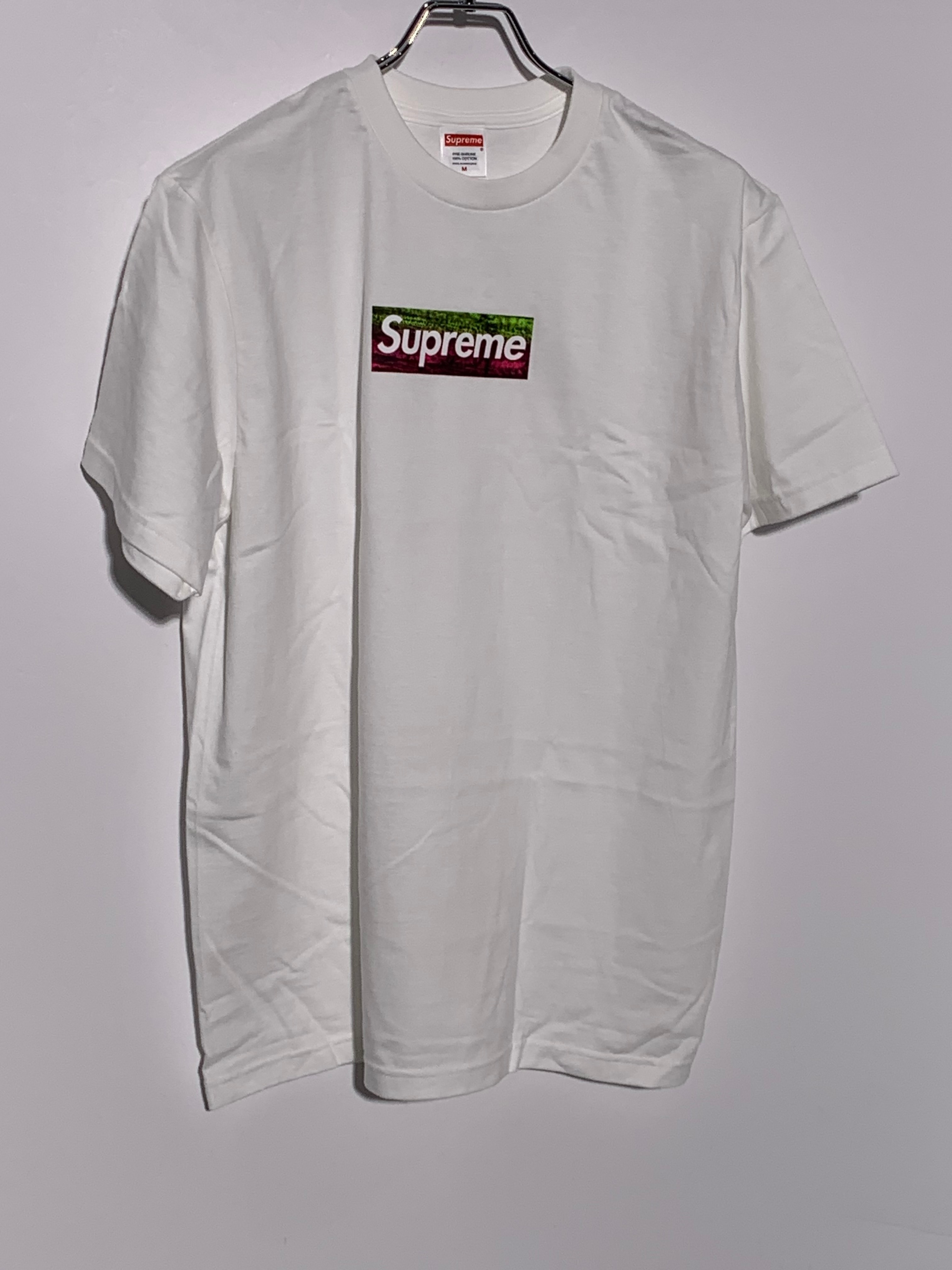 Supreme Los Angeles Fire Relief Box Logo Tee "White"