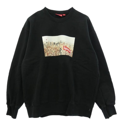Supreme Aerial Crewneck "Black"