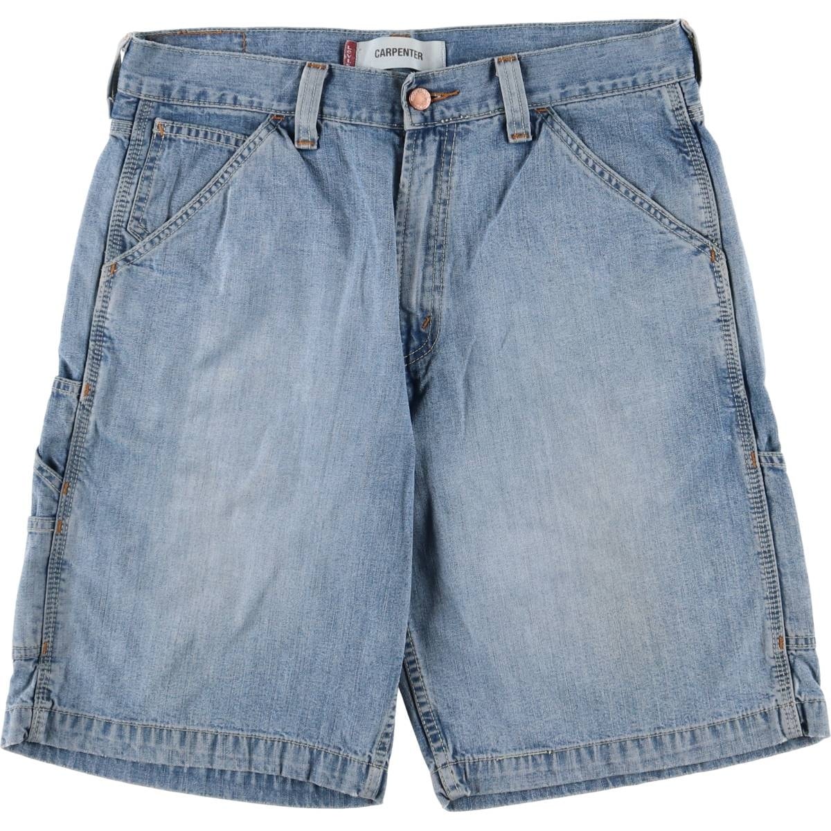 古着 リーバイス Levi's CARPENTER デニムペインターショーツ ハーフパンツ メンズw34相当/eaa550627