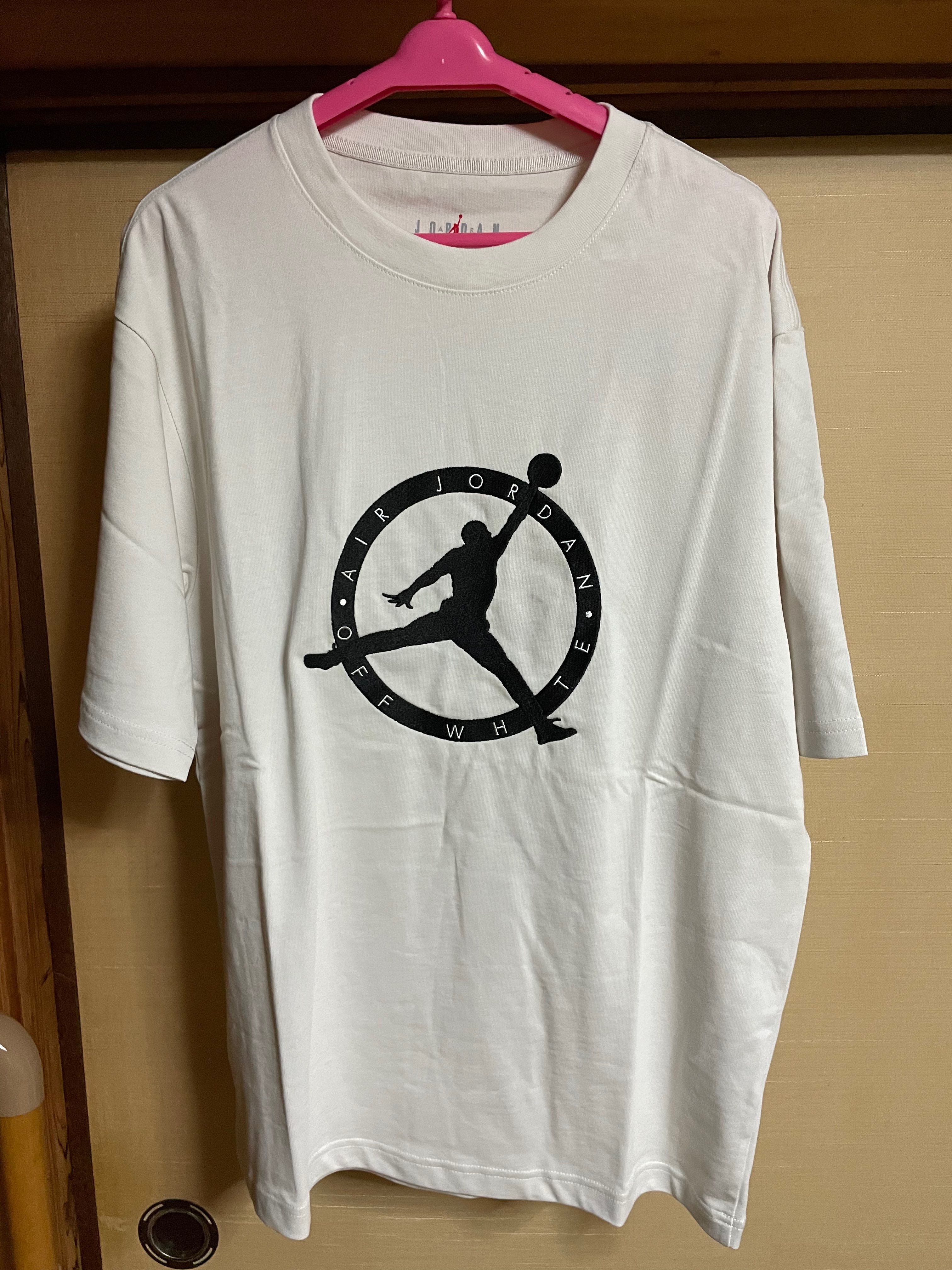 Air Jordan Off-WhiteTM️ Short Sleeve T-shrit "Gray"