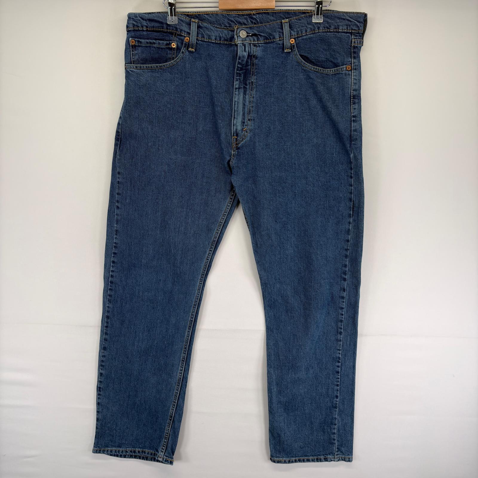 古着 リーバイス Levi's デニム パンツ デニムパンツ ジッパーフライ 5ポケット 大きいサイズ Gパン 505 W40 L32  ブルー系 メンズ