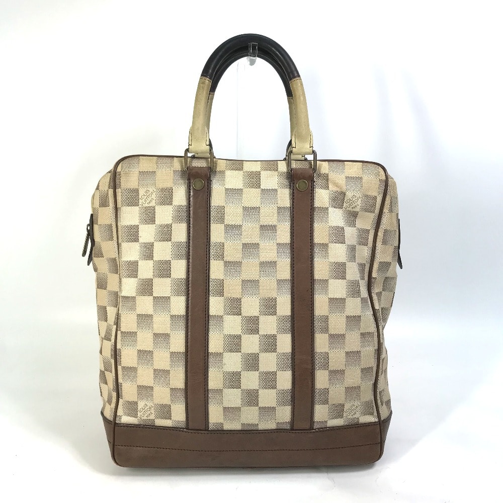ルイヴィトン LOUIS VUITTON カバ N48185 ダミエルン ショルダーバッグ カバン トートバッグ キャンバス ホワイト
