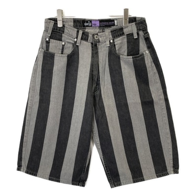 リーバイス ブラック/グレー silverTab baggy ハーフパンツ 表記無し