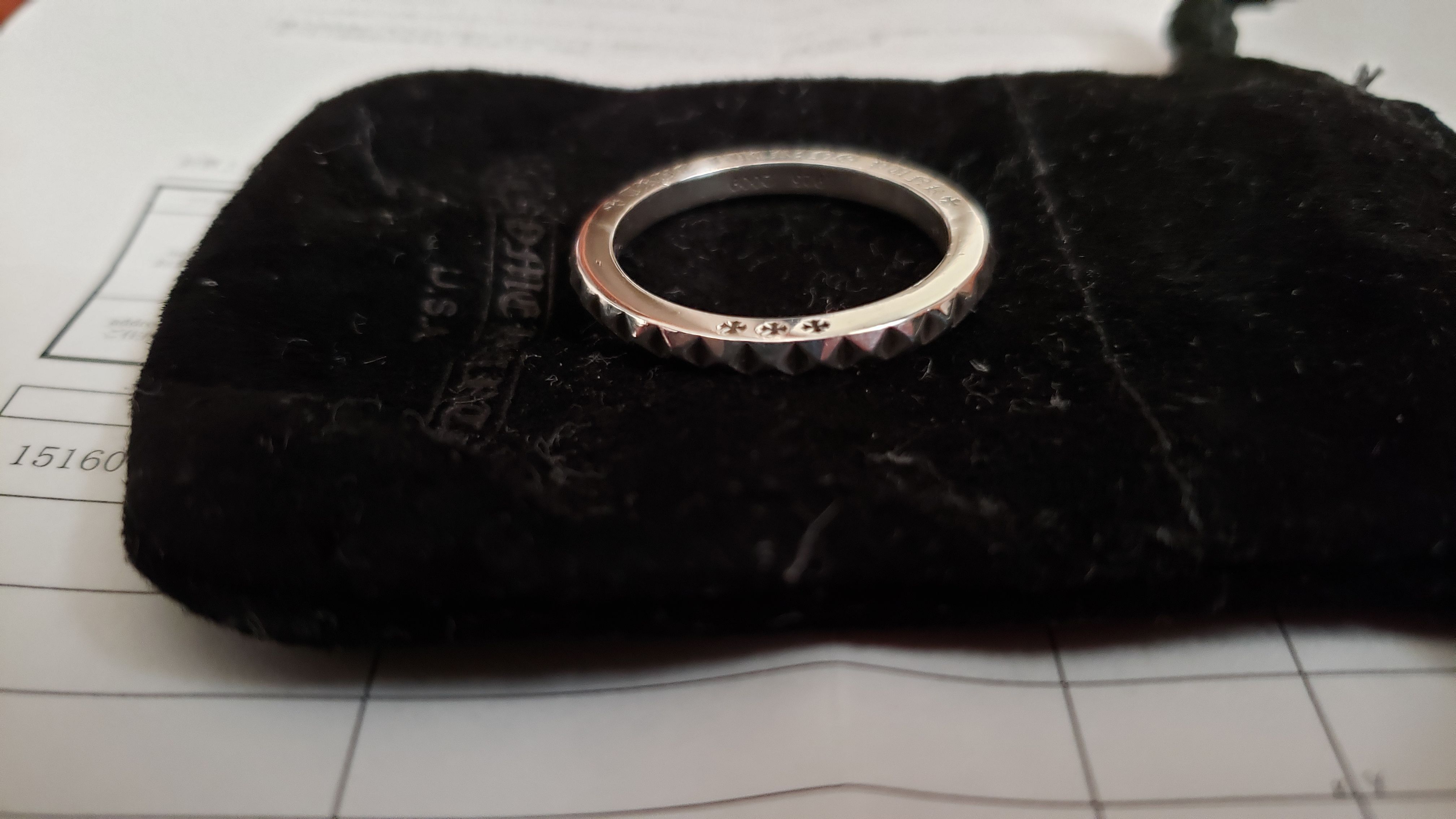 Chrome Hearts True Fucking Punk Ring / Big Punk "Silver"