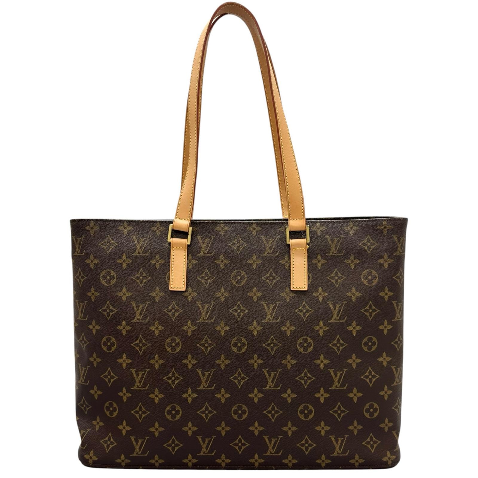 美品 LOUIS VUITTON ルイ・ヴィトン モノグラム ルコ M51155 トートバッグ モノグラムキャンバス ブラウン レディース【中古】