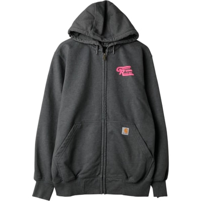 古着 カーハート Carhartt RAIN DEFENDER スウェットフルジップパーカー メンズM相当/eaa624259