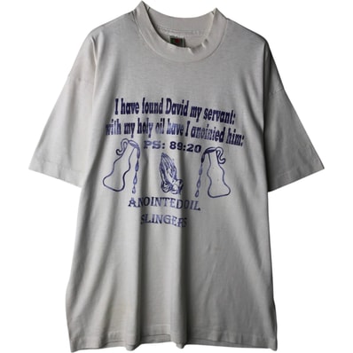 古着 90年代 フルーツオブザルーム FRUIT OF THE LOOM メッセージプリントTシャツ メンズXL相当 ヴィンテージ/eaa618303