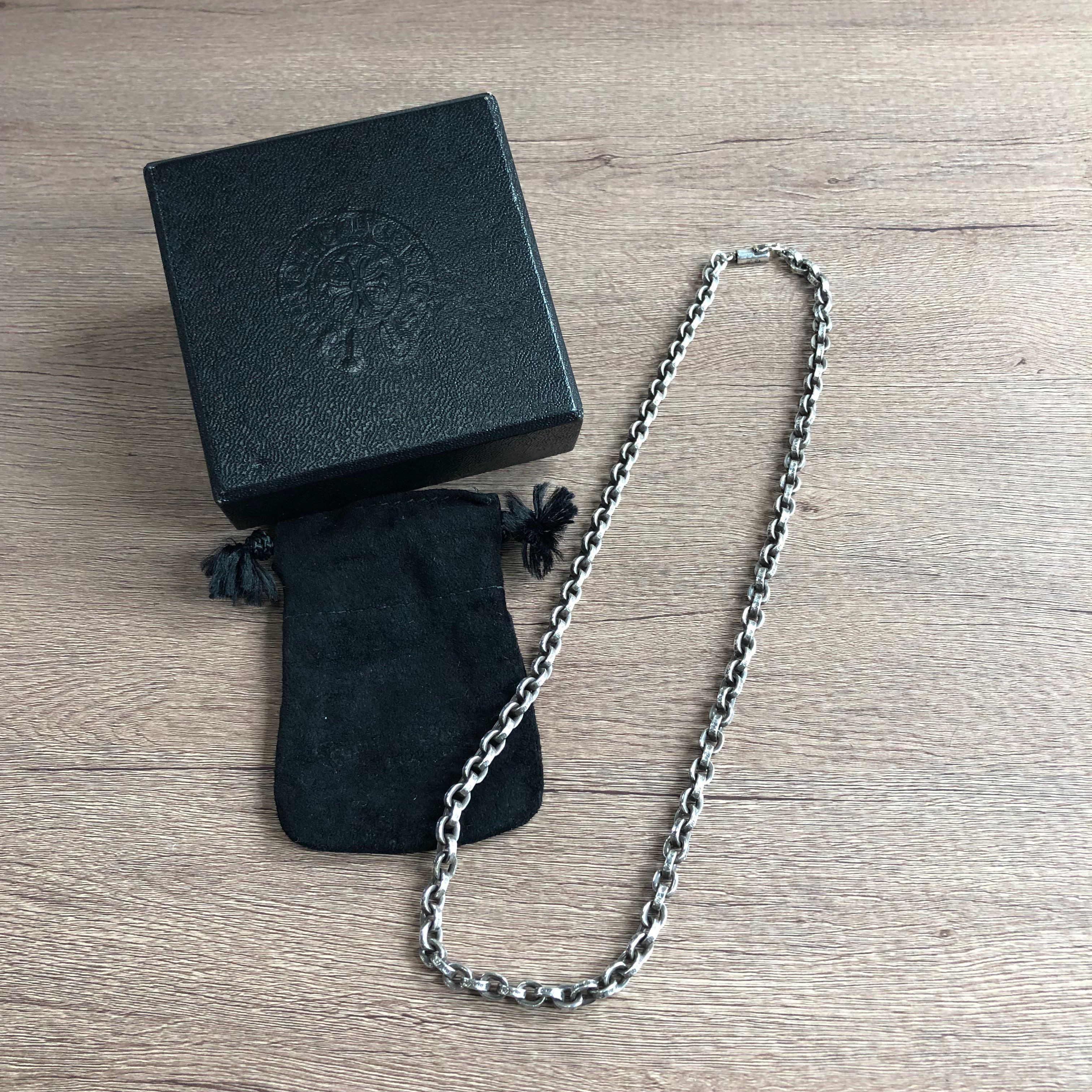 クロムハーツ ペーパーチェーン18インチ インボイス有り