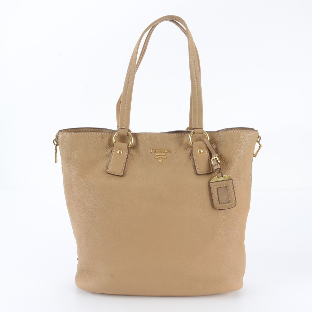 ■美品 プラダ ヴィッテロダイノトート バッグ レザー
