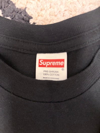 Supreme x SpongeBob Castelli Racing L/S Tee "Black"