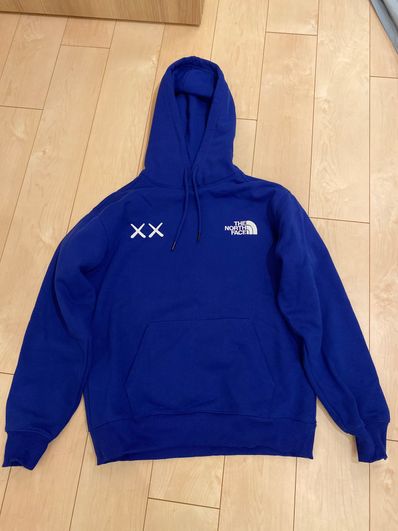 The North Face Kaws Hoodie "Blue White"