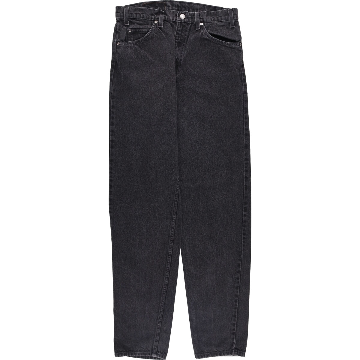 古着 リーバイス Levi's 550 RELAXED FIT TAPERED LEG オレンジタブ ブラックデニム テーパードデニムパンツ メンズw30相当/eaa586944