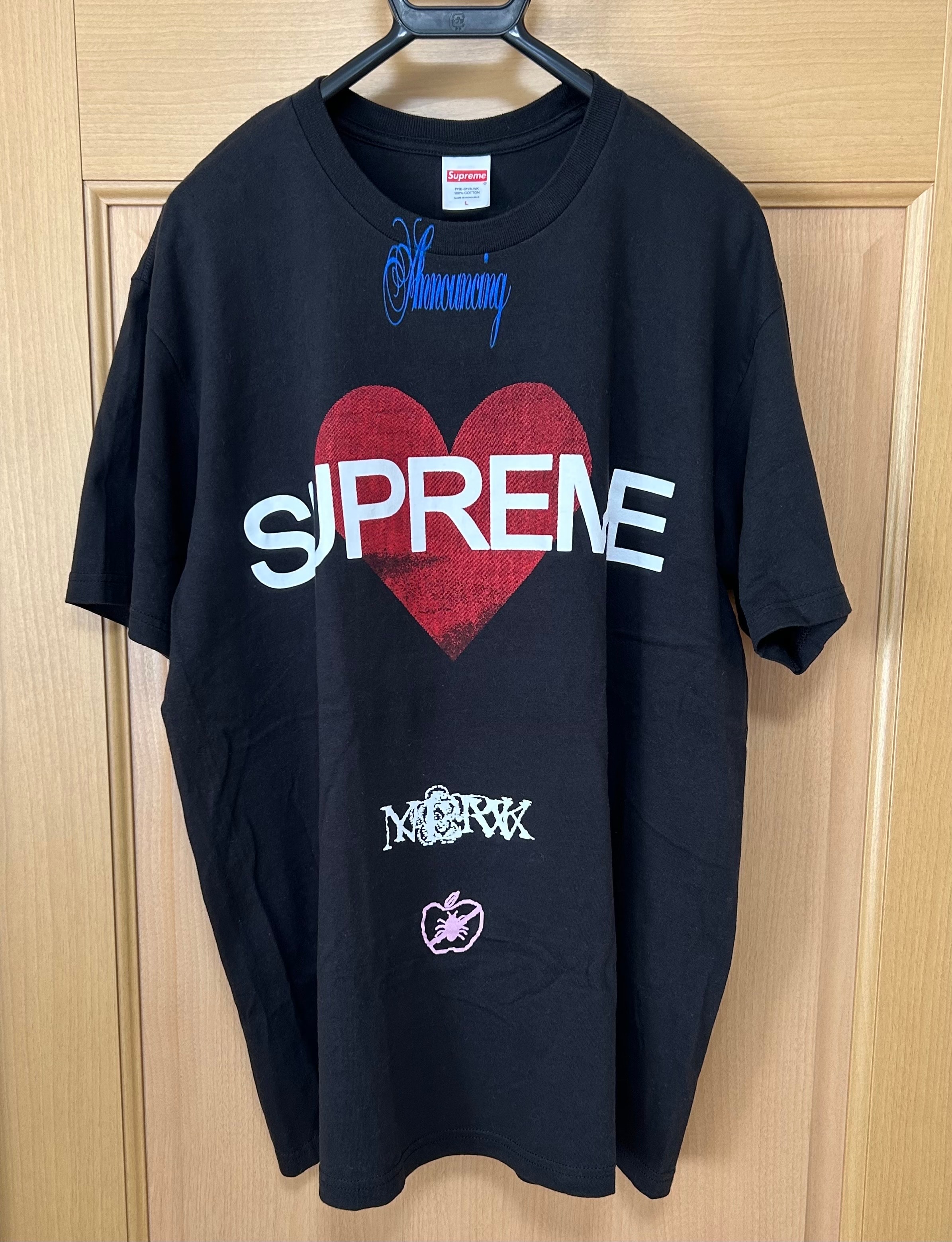 Supreme Announcing Tee "Black"