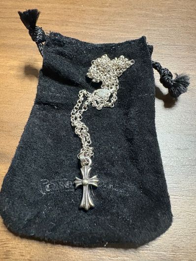 Chrome Hearts CH Cross Baby Fat Charm "Silver"