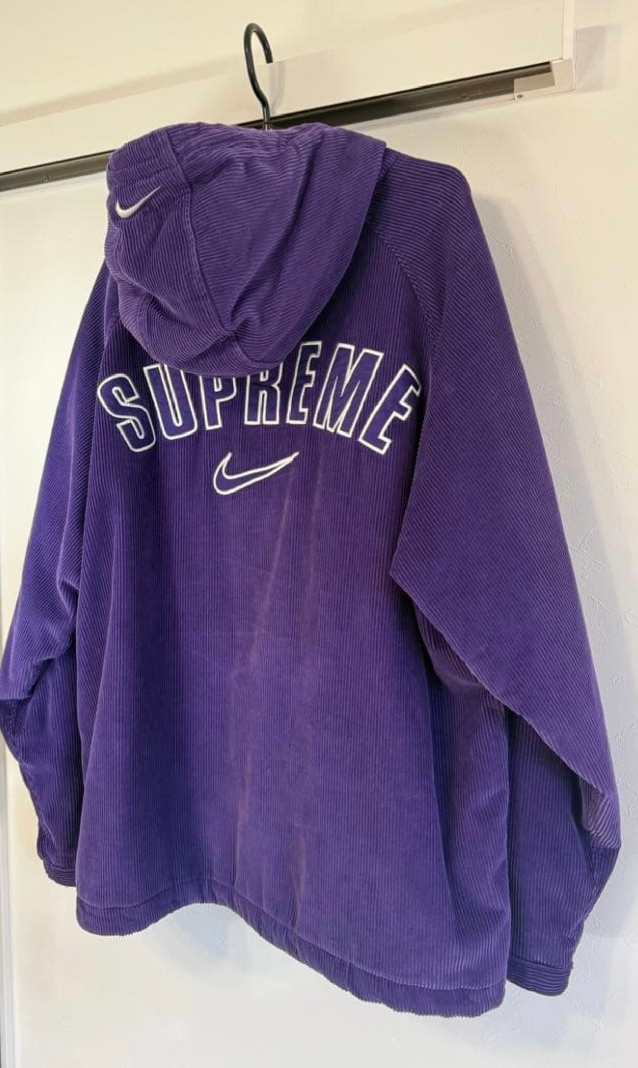 Supreme / Nike Arc Corduroy Hooded Jacket 