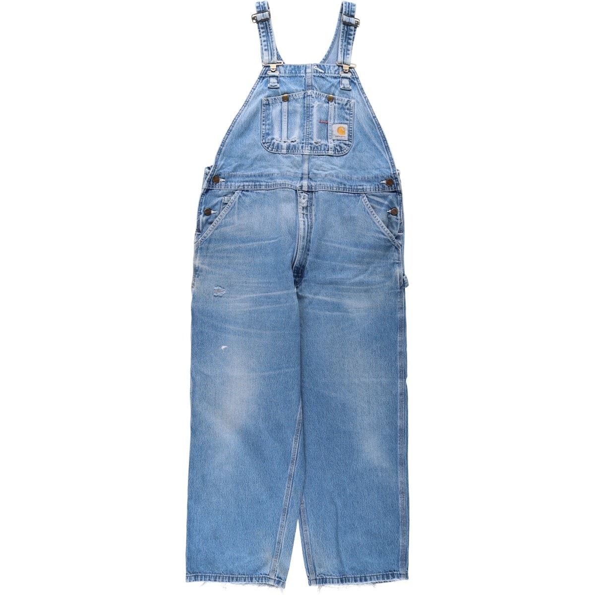 古着 00年代 カーハート Carhartt デニムオーバーオール メンズw39相当/eaa656755