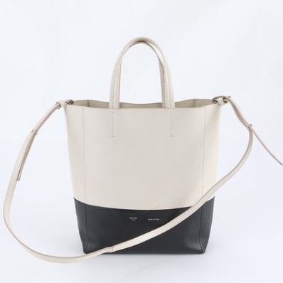 ■美品 セリーヌ バーティカル スモール カバショルダーバッグ レザー