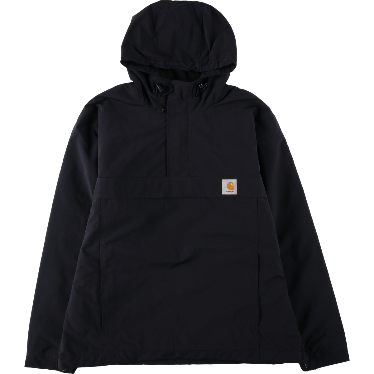 古着 カーハート Carhartt WORK IN PROGRESS フード付き ハーフジップ 中綿ジャケット パファージャケット メンズXL相当/eaa645725