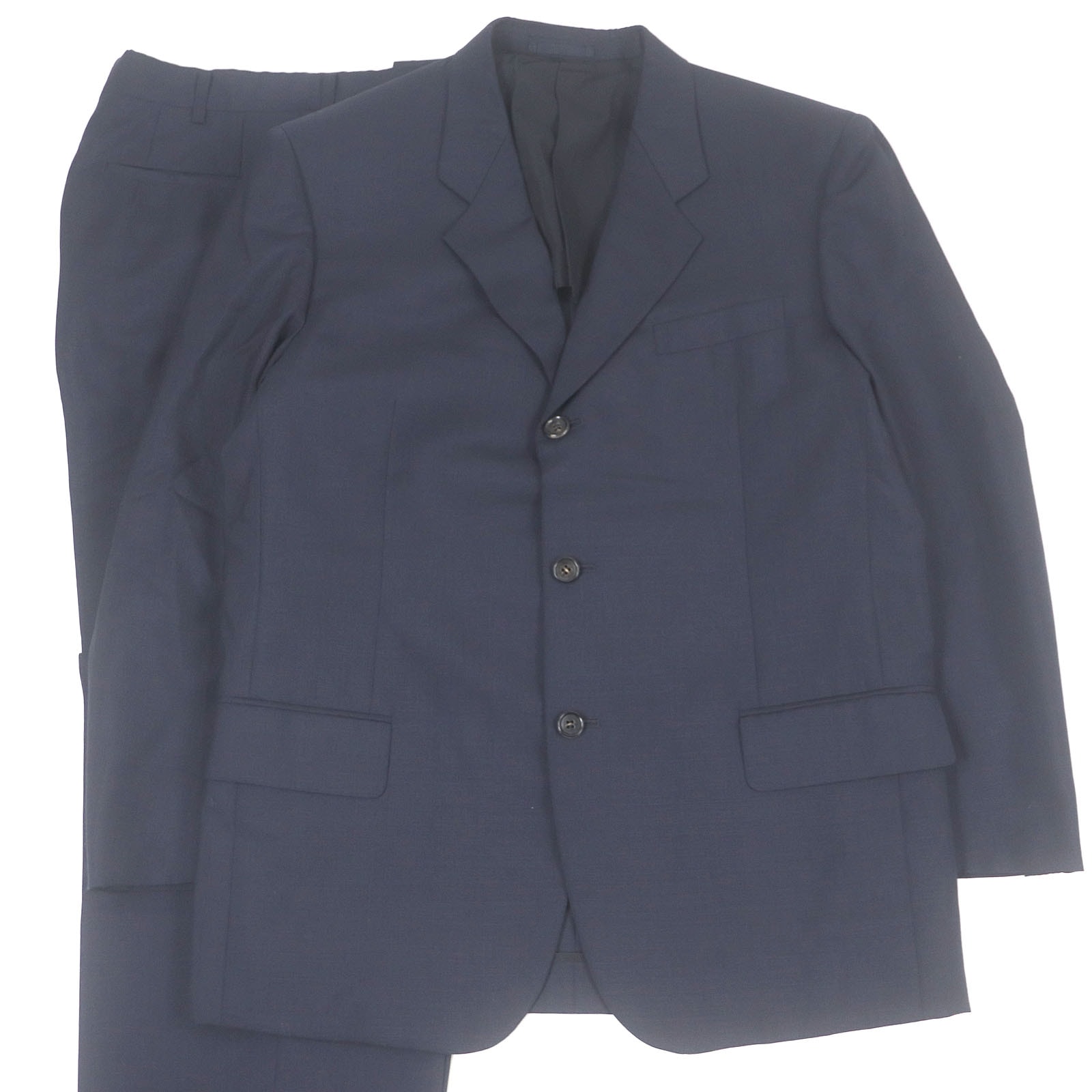 極美品 コム デ ギャルソン オム ドゥ
セットアップ ネイビー メンズ M DJ01001M