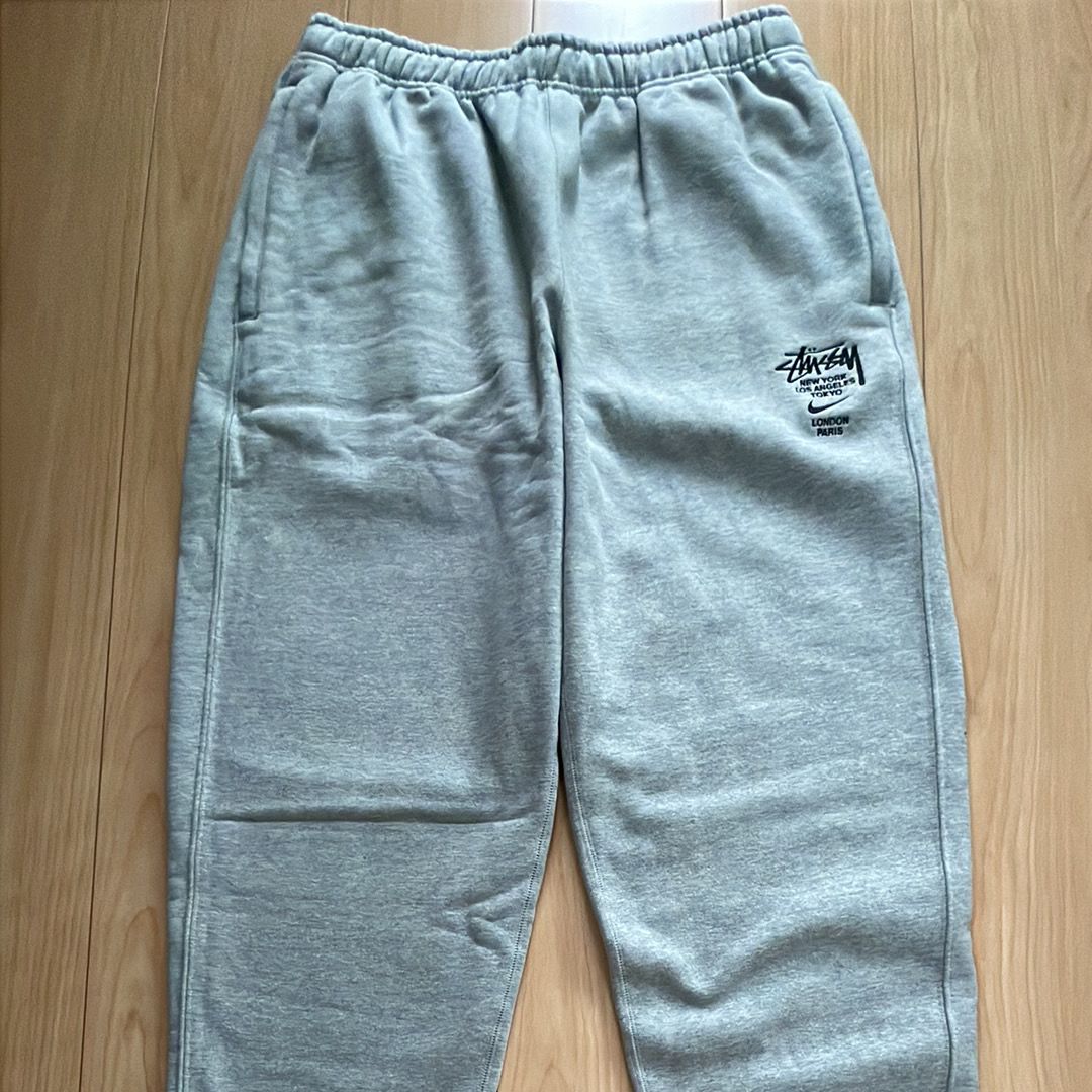 Nike x Stussy International Sweatpants (US Size) "Grey" DC4227-050