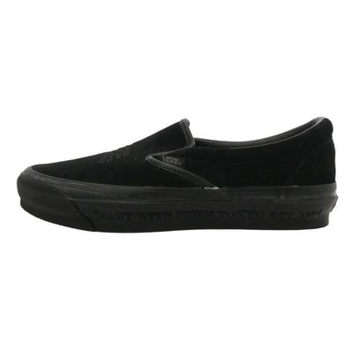 NEIGHBORHOOD ネイバーフッド VANS バンズ 25SS 251VFVNN-FWM01 × VANS OTW Classic Slip-On バンズ スエード レザー クラシック スリッポン ローカット スニーカー シューズ US9【中古】