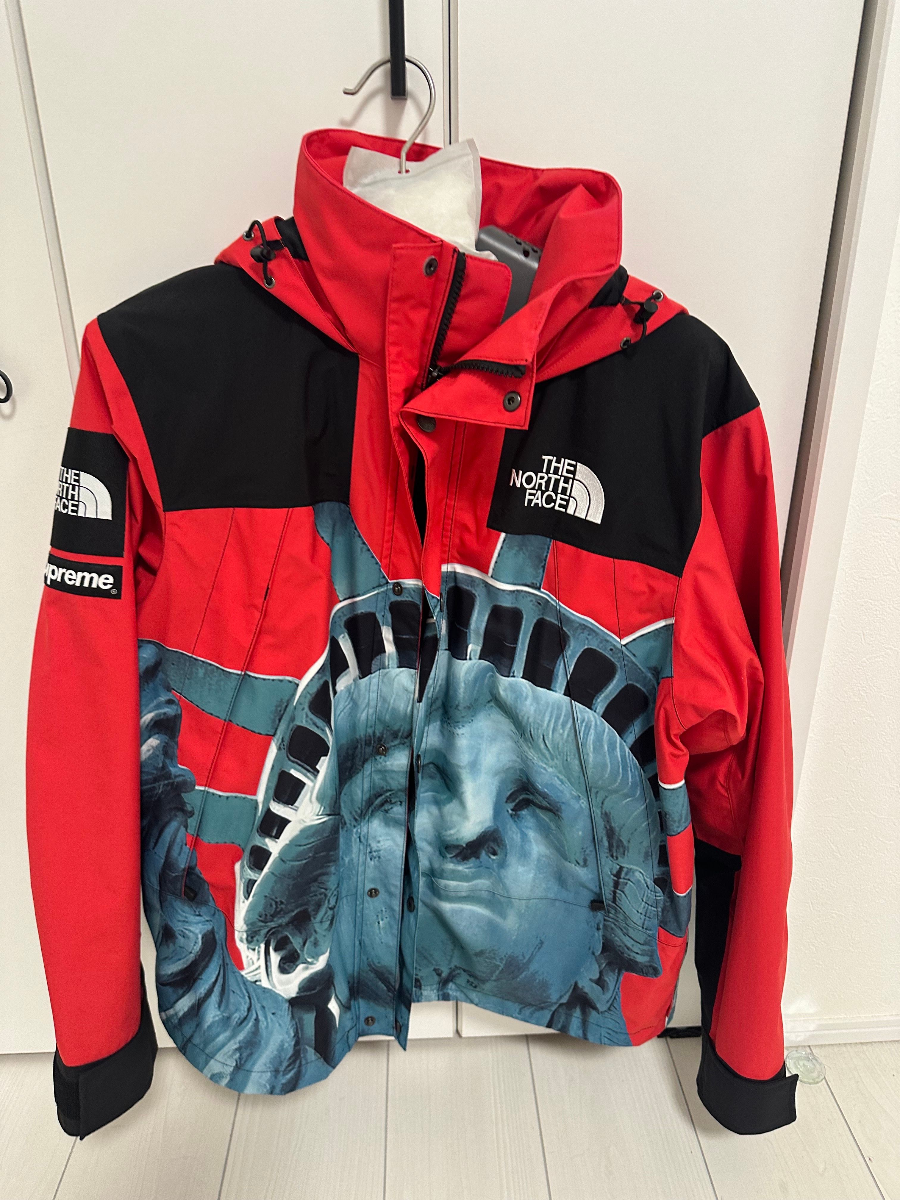 Supreme x The North Face Statue of Liberty Mountain Jacket "Red"