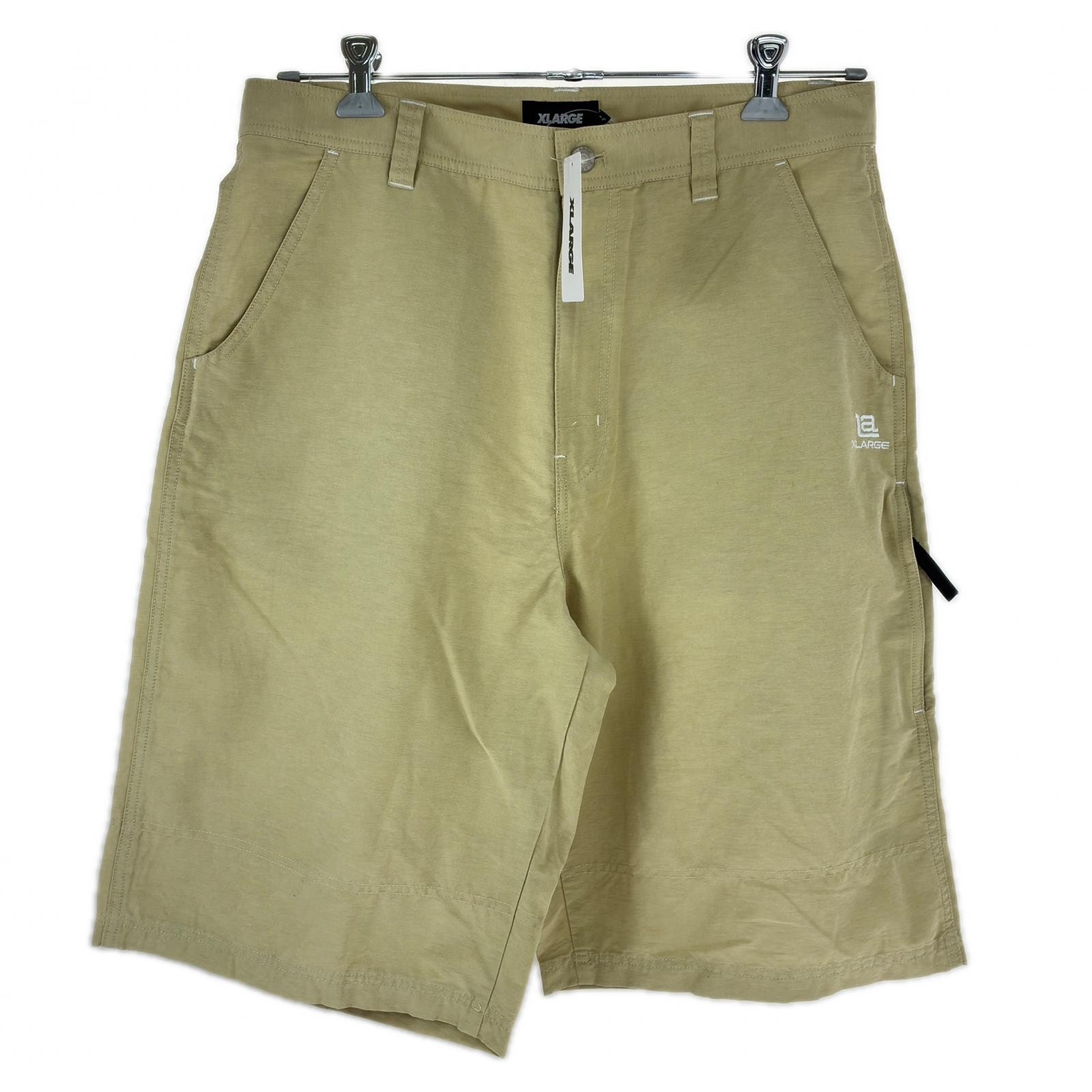 X-LARGE エクストララージ サイドポケット ショートパンツ W34 101252031011 ベージュ