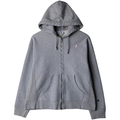 古着 チャンピオン Champion REVERSE WEAVE リバースウィーブ スウェットフルジップパーカー メンズXL相当/eaa614754