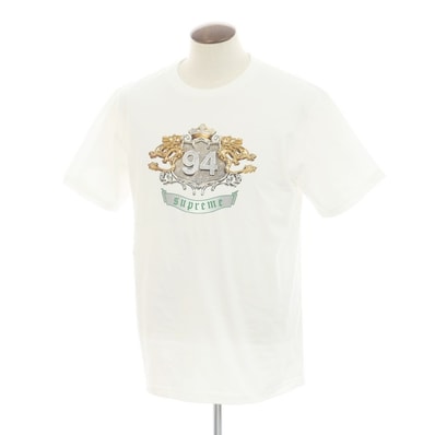【中古】シュプリーム Supreme 2024年秋冬 Diamonds Tee コットン クルーネック 半袖Tシャツ ホワイト【サイズL】【メンズ】