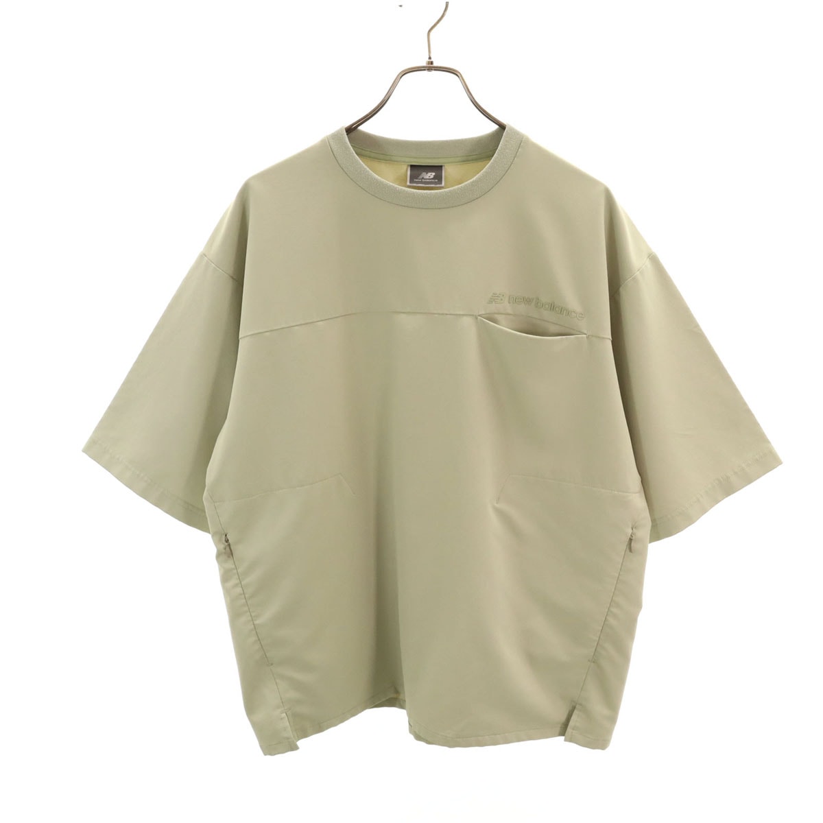 NEW BALANCE ニューバランス 半袖 Tシャツ M カーキ