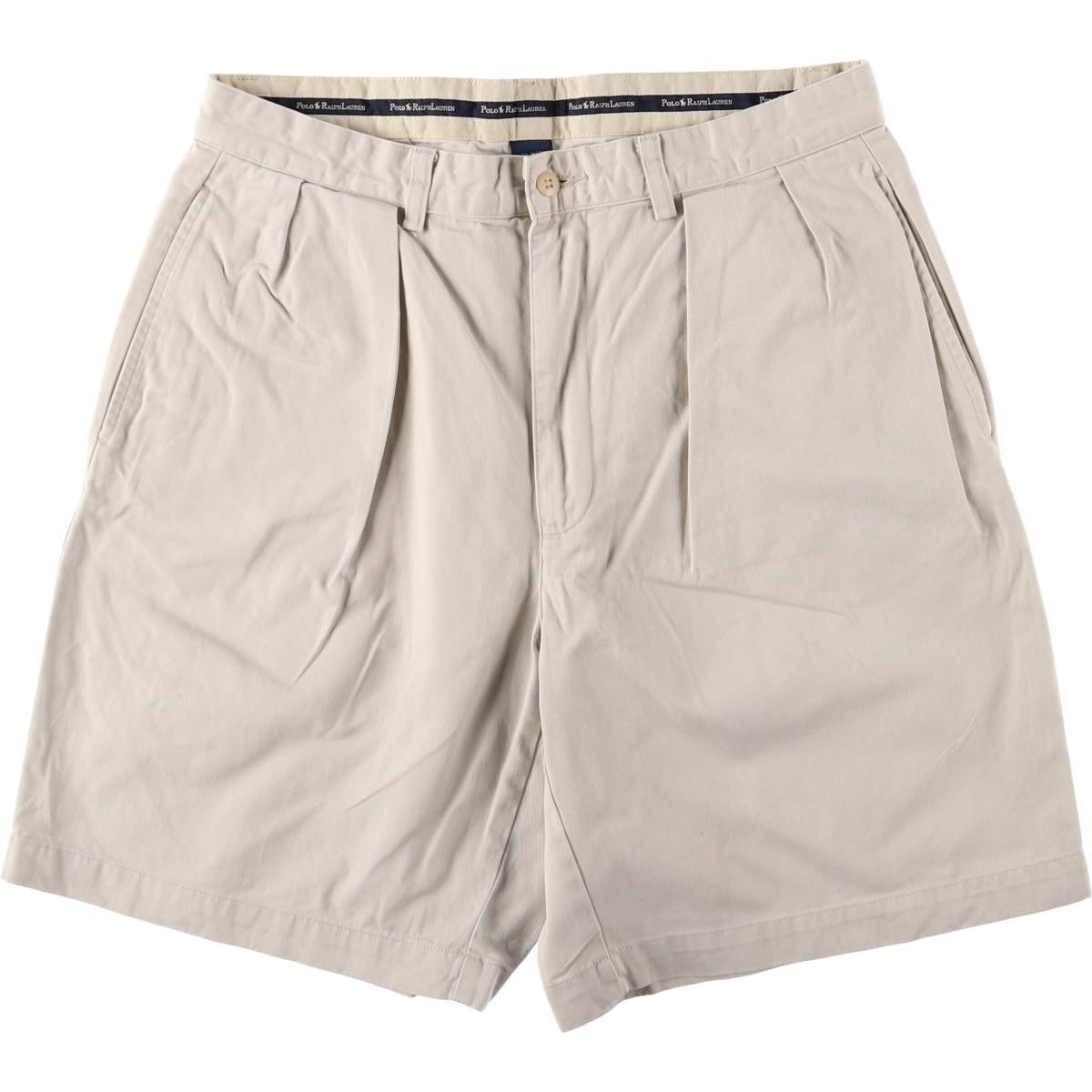 古着 ラルフローレン Ralph Lauren Polo Ralph Lauren ツータック チノショーツ ショートパンツ メンズw33相当/eaa585998 【中古】 【250927】/eaa585998