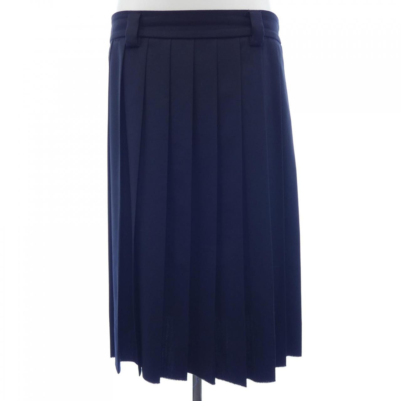ミュウミュウ MIU MIU プリーツ バタヴィア スカート MG2052 S232 11AD スカート