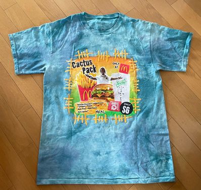 Travis Scott Cactus Jack x McDonald's Cactus Pack Vintage Bootleg T-Shirt "Multi"