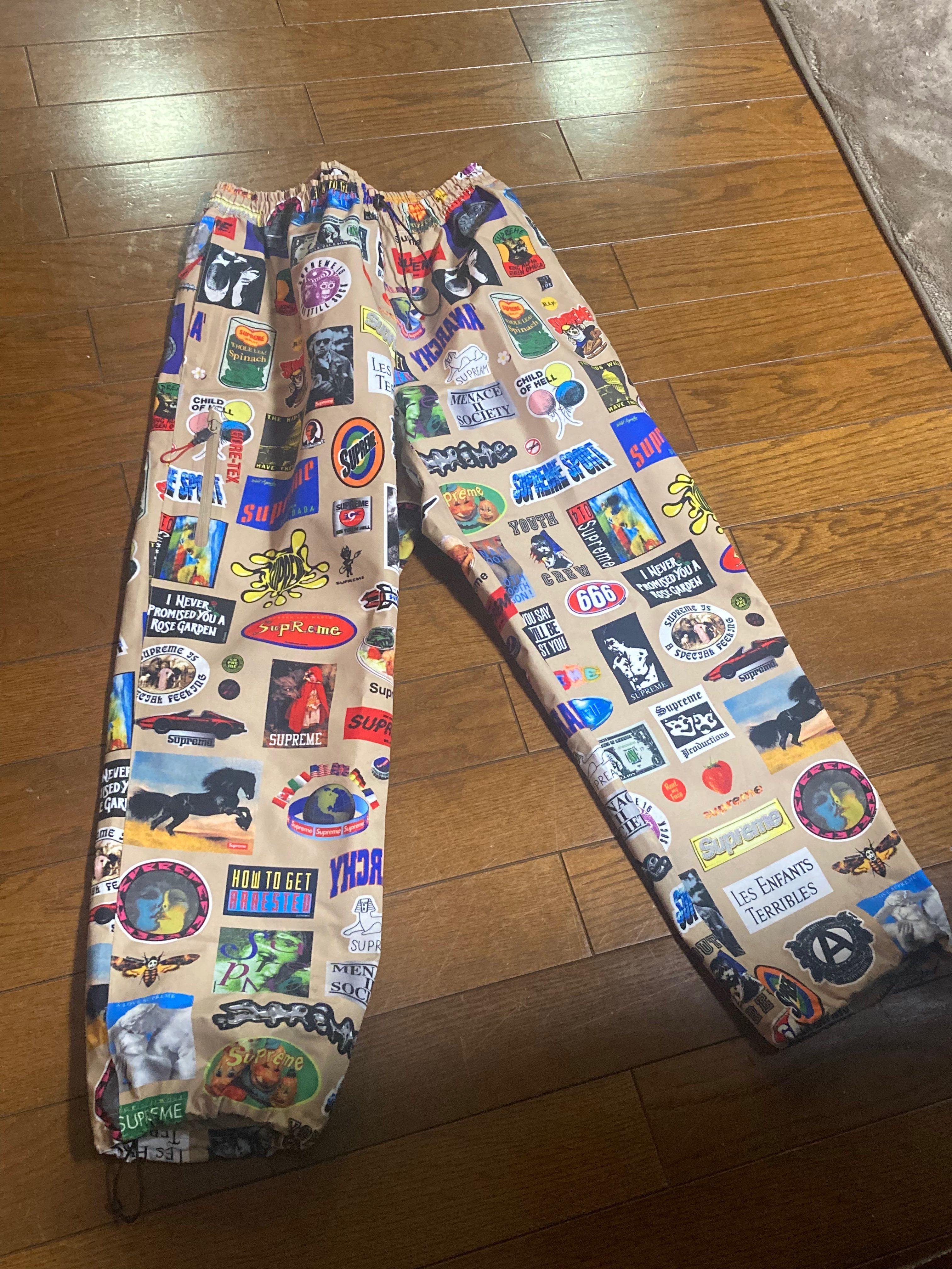 Supreme GORE-TEX Stickers Pant "Tan"