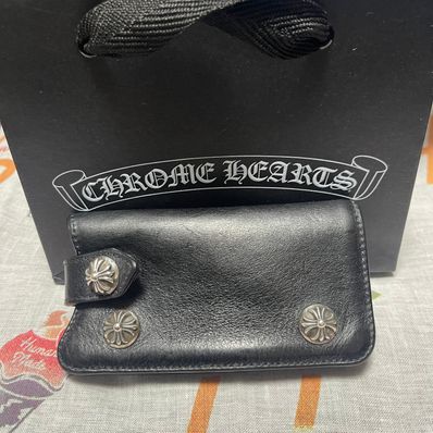 Chrome Hearts Leather Key Case "Black"