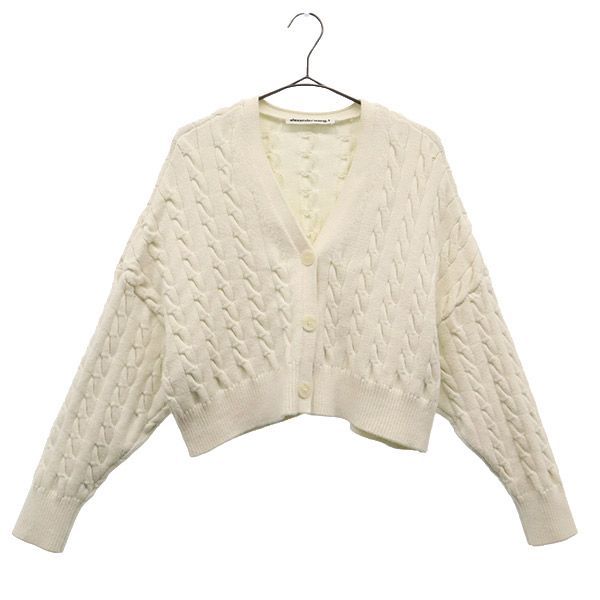 Alexander Wang 長袖 ショート丈 ニット カーディガン