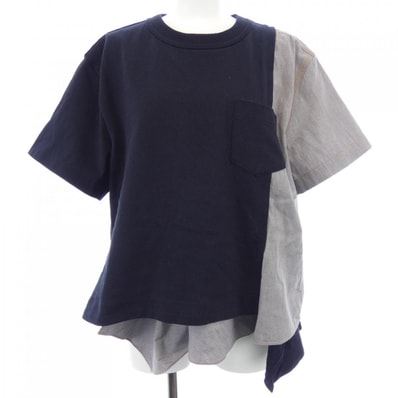 サカイ SACAI DUNGAREE COTTON JERSEY 25-08268 Tシャツ