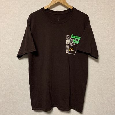 Travis Scott Cactus Jack x McDonald's Cactus Pack Vintage Promo T-Shirt "Brown"