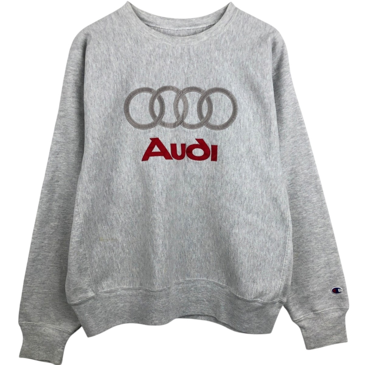 古着 00年代 チャンピオン Champion PREMIUM REVERSE WEAVE プレミアムリバースウィーブ アドバタイジング スウェットシャツ トレーナー メンズXL相当/eaa680408