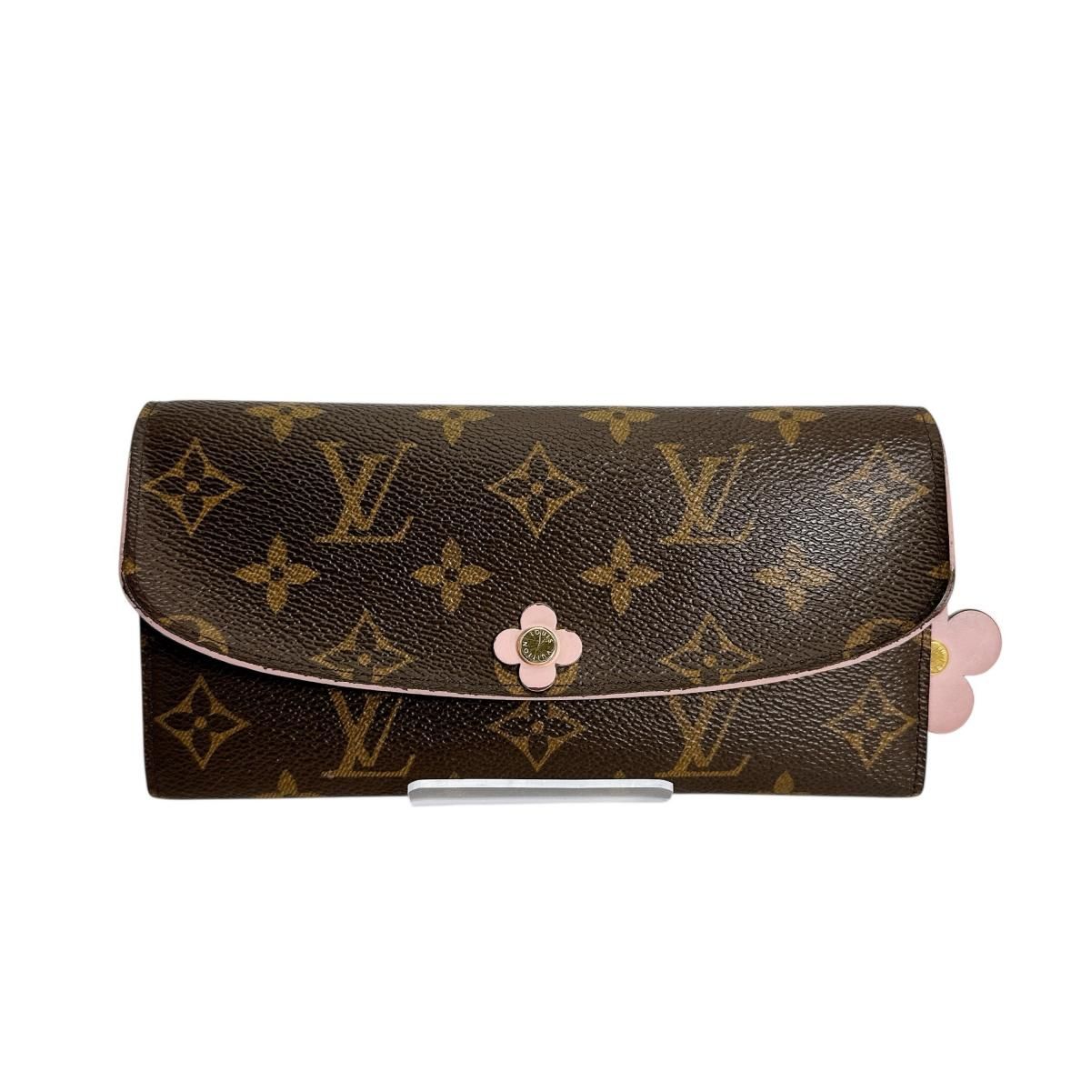 ルイヴィトン LOUIS VUITTON ポルトフォイユ・エミリー M64202 モノグラム 長財布