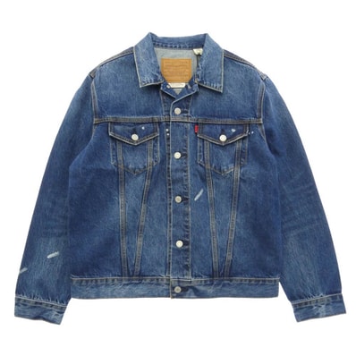 Levi's リーバイス JOURNAL STANDARD ジャーナルスタンダード 0047J-0000 ジャーナルスタンダード別注 TYPE 3 DENIM TRUCKER JACKET デニム ジャケット ネイビー系 M【極上美品】【中古】