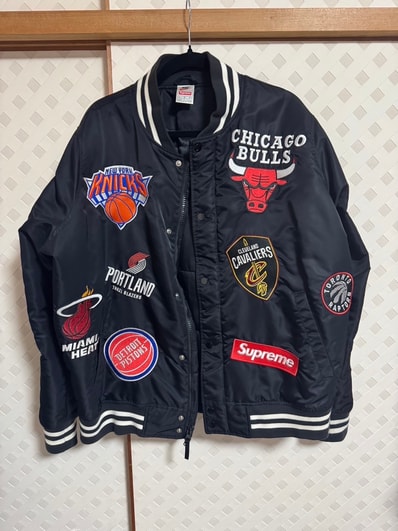 Supreme / Nike®/NBA Teams Warm-Up Jacket "Black"